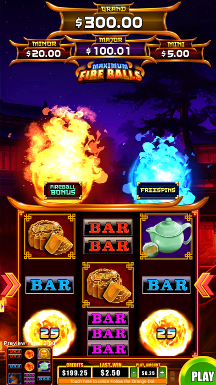 Maximum Fire Balls 5x4 screenshot